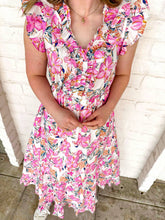 Load image into Gallery viewer, Walk My Way Pink Midi Dress