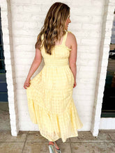 Load image into Gallery viewer, Dream The Most Yellow Midi Dress