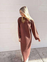 Load image into Gallery viewer, Out Of The Ordinary Coffee Dress