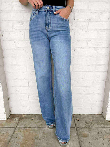 Heart Of Gold High Rise Wide Jean