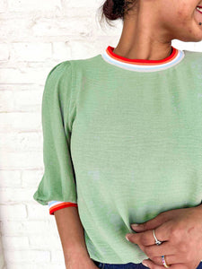 Carry On Sage Top