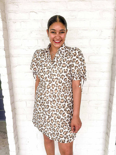 Whatever It Takes Animal Print Dress