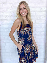 Load image into Gallery viewer, Watch Me Overcome Navy Dress