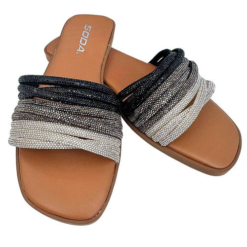 Stable Gunmetal Sandal