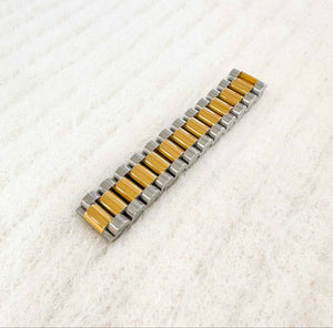 Two Toned Watch Band Bracelet