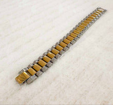 Load image into Gallery viewer, Two Toned Watch Band Bracelet