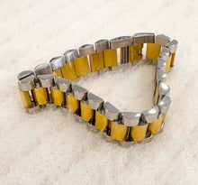 Load image into Gallery viewer, Two Toned Watch Band Bracelet