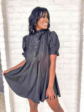 Load image into Gallery viewer, Just Do Your Best Black Dress