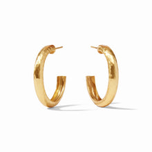 Load image into Gallery viewer, Julie Vos Havana Medium Gold Hoop