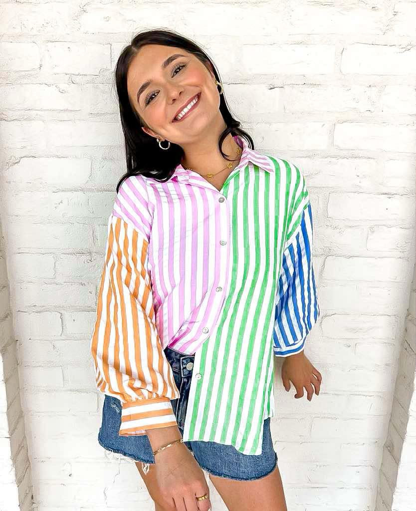 Embrace The Kindness Pink Combo Top