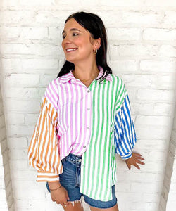 Embrace The Kindness Pink Combo Top