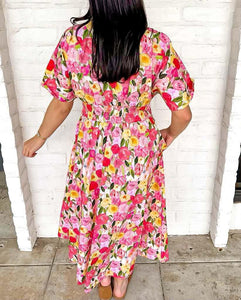 In Disguise Pink Floral Dress