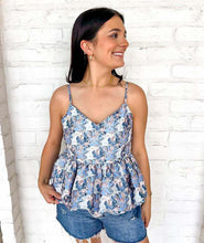 Load image into Gallery viewer, Hello My Dear Blue Top