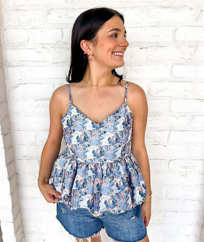 Hello My Dear Blue Top