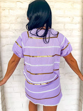 Load image into Gallery viewer, Queen Of Purple and Gold SKORT