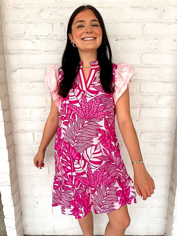 Setting The Standards Magenta Dress