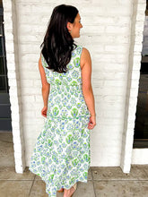 Load image into Gallery viewer, Carried Away Green Dress