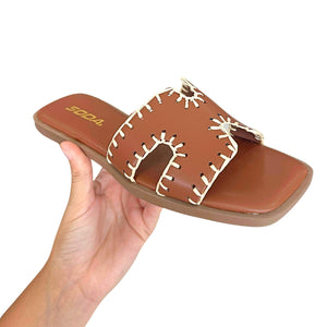 Finity Tan Sandal