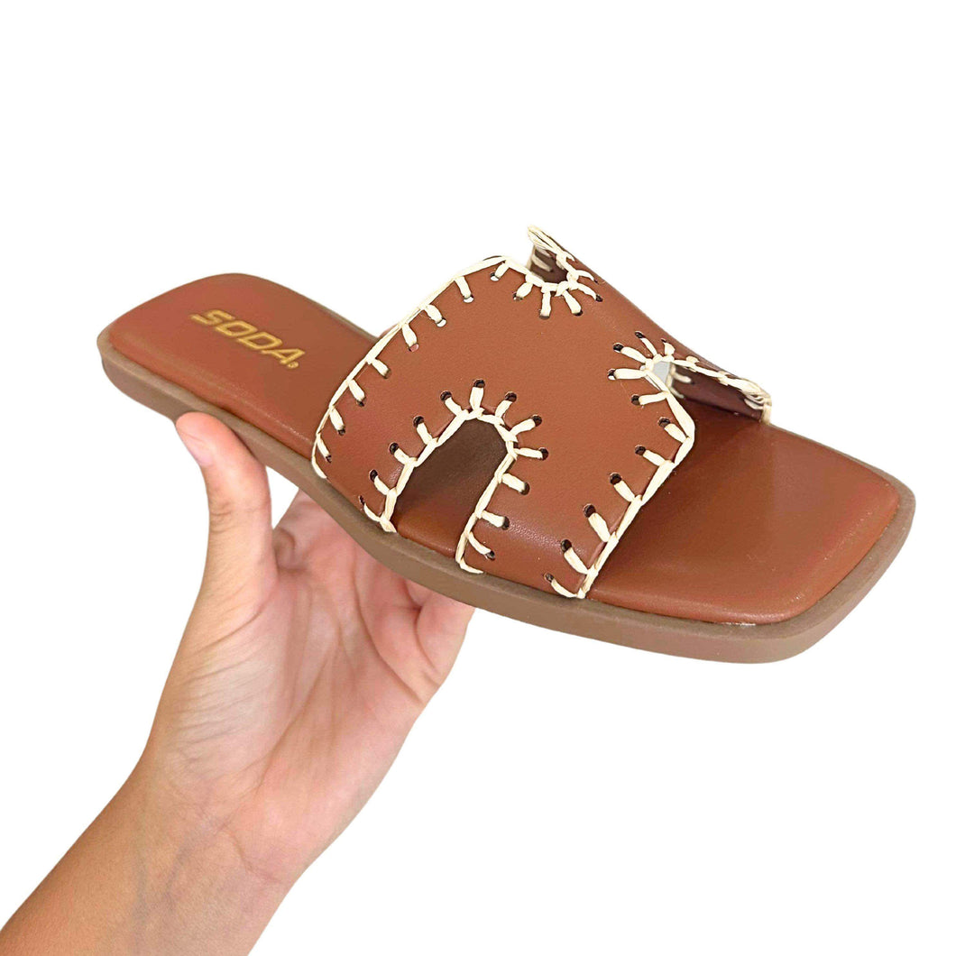 Finity Tan Sandal