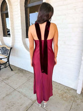 Load image into Gallery viewer, Sweet Like You Burgundy Midi Dress