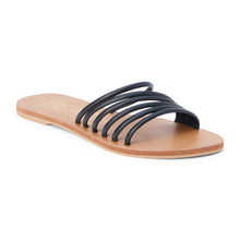 Load image into Gallery viewer, The Cali Black Slide Sandal