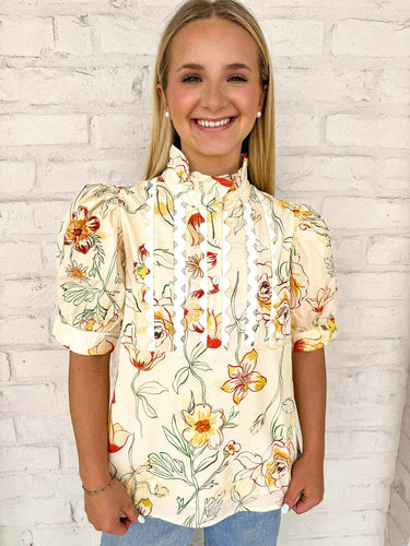 Take With Ease Yellow Top