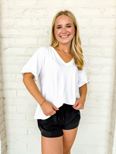 Soft And Comfy White Top