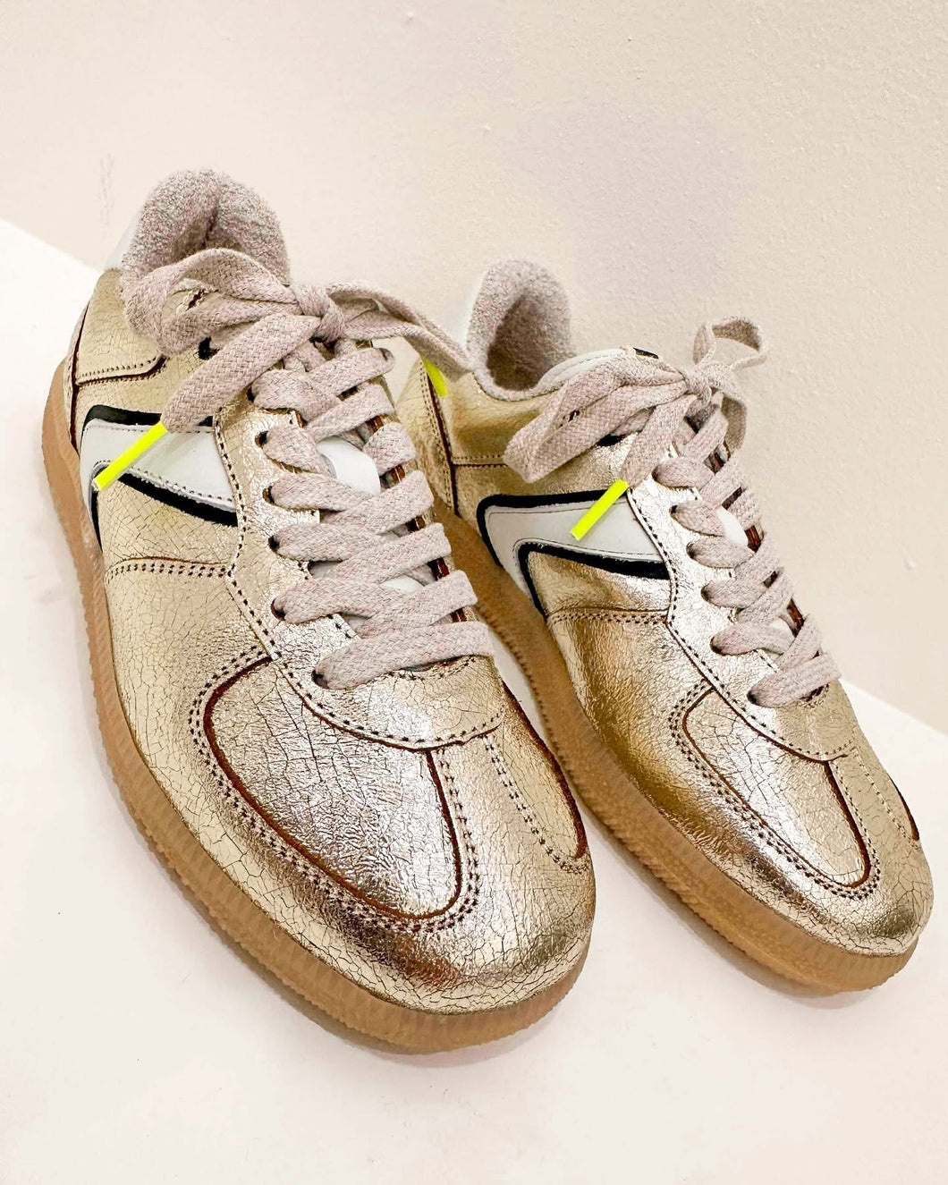 Sylvia Gold Sneaker