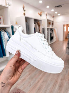 Nettle White Sneaker