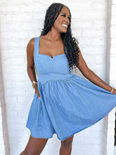 Load image into Gallery viewer, Search For More Light Denim Dress