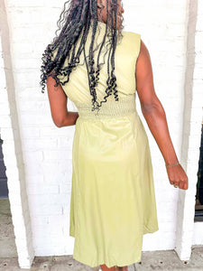 Wake Up A Boss Olive Dress