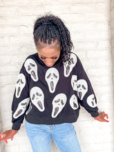 Load image into Gallery viewer, Queen Of Sparkles Scream Sweatshirt