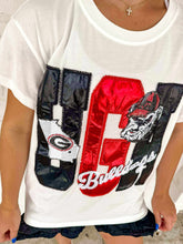 Load image into Gallery viewer, Queen Of Sparkles UGA Metallic Icon Tee