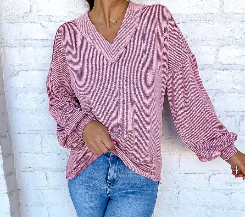 Groove And Move Pink Longsleeve Top