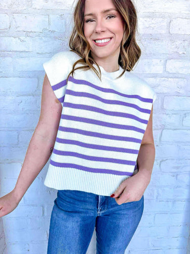 Keep The Same Lavender Top