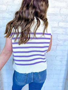 Keep The Same Lavender Top