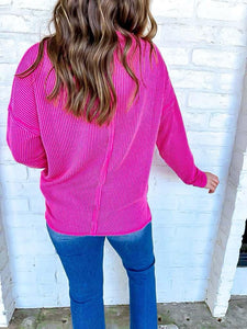 Going Places Fuchsia Top