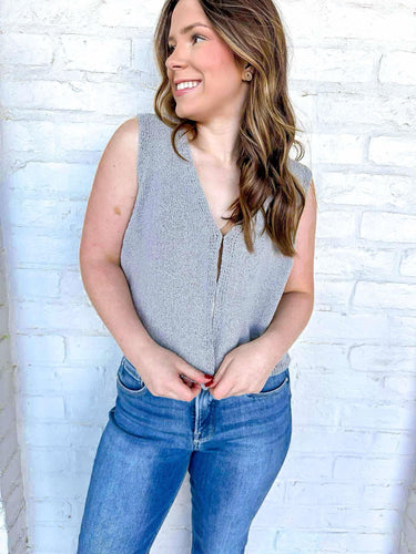 Night Trends Grey Top