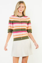 Load image into Gallery viewer, THML Striped Bell Multi Knit Top
