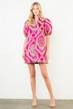 Load image into Gallery viewer, THML Floral Feels Pink Dress