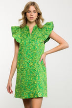 Load image into Gallery viewer, THML Show Me Your Ways Green Dress