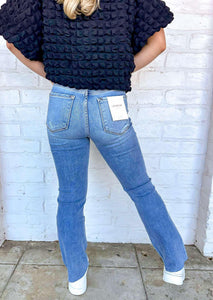 Sweet Ease High Rise Kick Flare Denim Jean