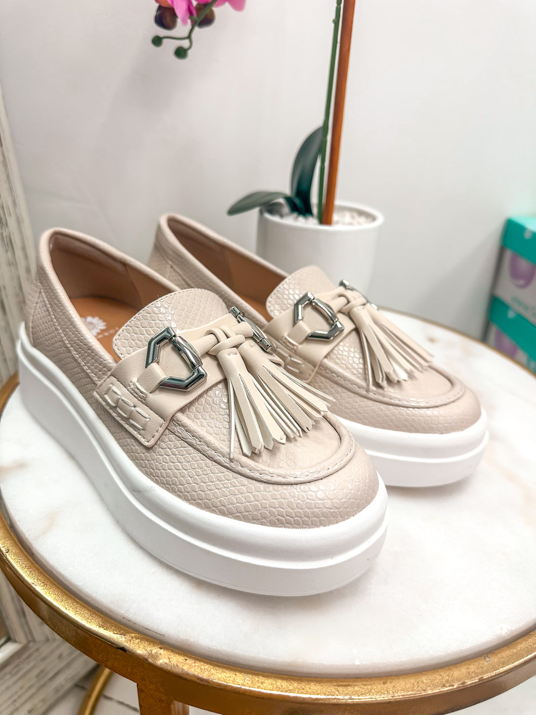 Erina Ivory Loafer