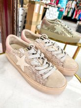 Load image into Gallery viewer, Reba Gold Snake Sneaker