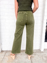 Load image into Gallery viewer, Days Ahead Olive Colored Denim