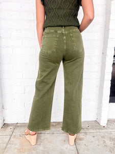 Days Ahead Olive Colored Denim