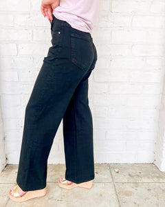 Days Ahead Black Colored Denim