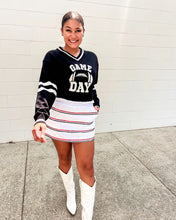 Load image into Gallery viewer, Varsity Game Day Black Top