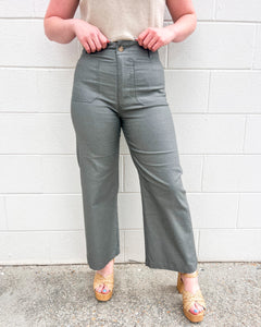 On The Way Gray Pants