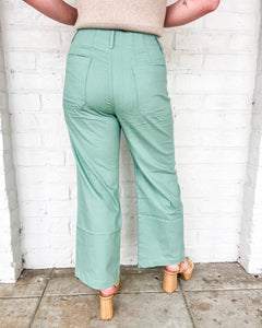 On The Way Seafoam Pants